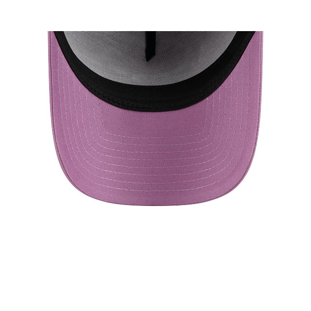 New Era 9Forty AFrame Chicago Bulls Purple white logo Cap