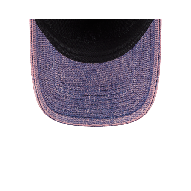 New Era 9Forty AFrame LA Dodgers Cap Pink Acid Denim