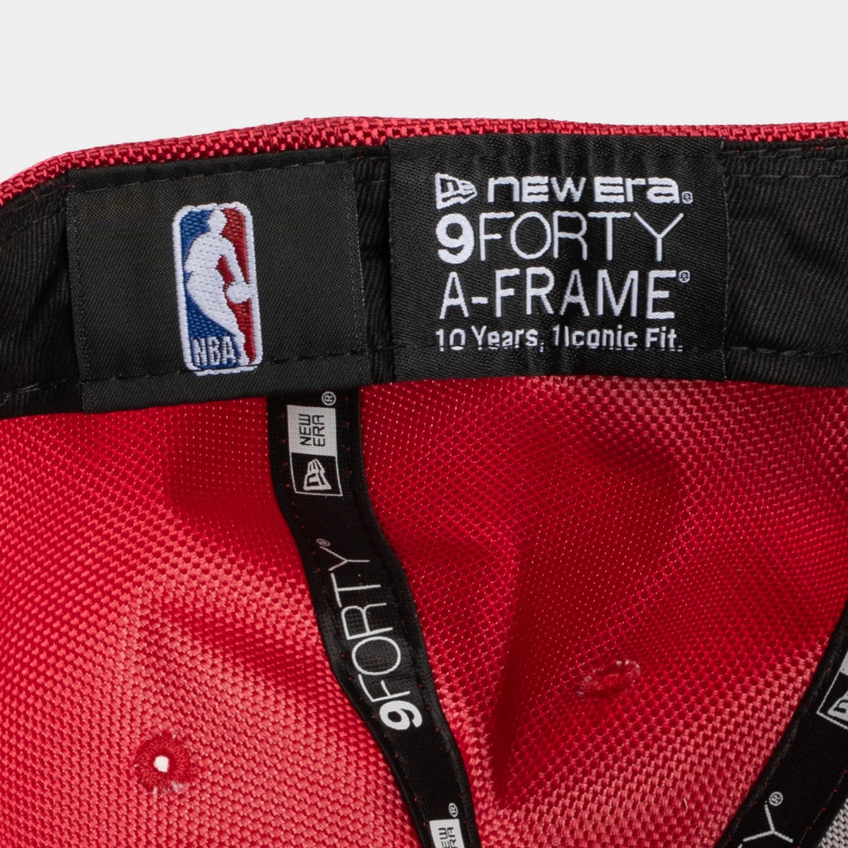 New Era 9Forty AFrame Red Chicago Bulls Cap