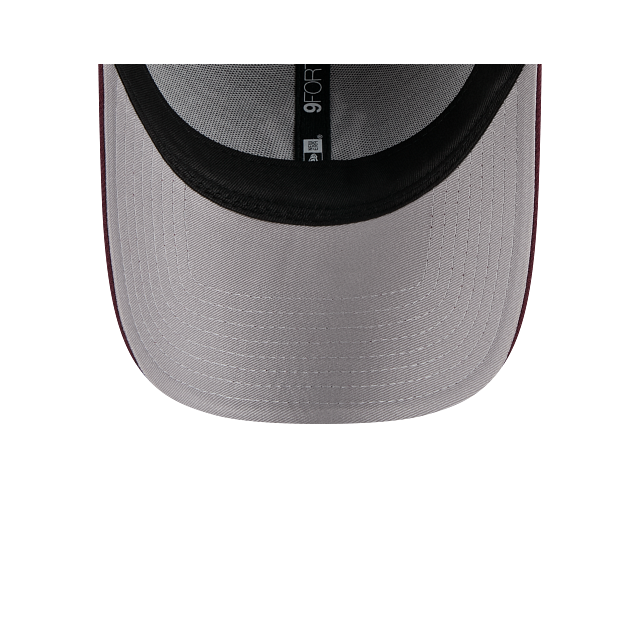 New Era 9Forty New York Yankees Burgundy White Logo Cap