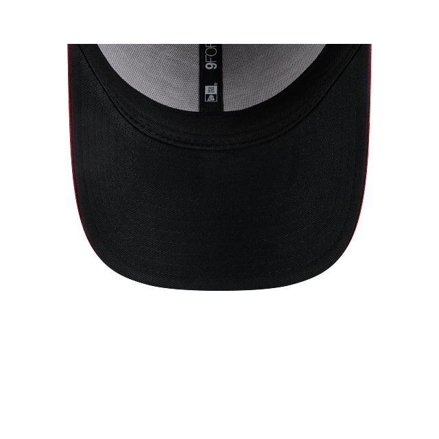 New Era 9Forty Snapback Chicago Bulls Red Black Red Logo