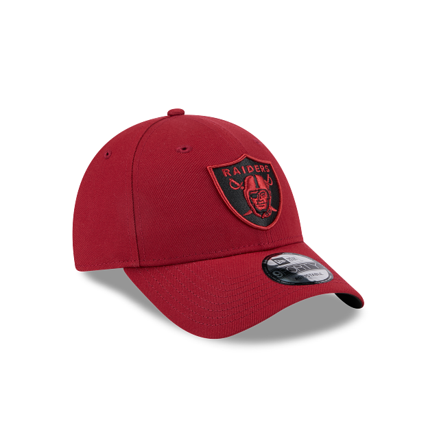 New Era 9Forty Snapback Raiders Cap Red Black Logo