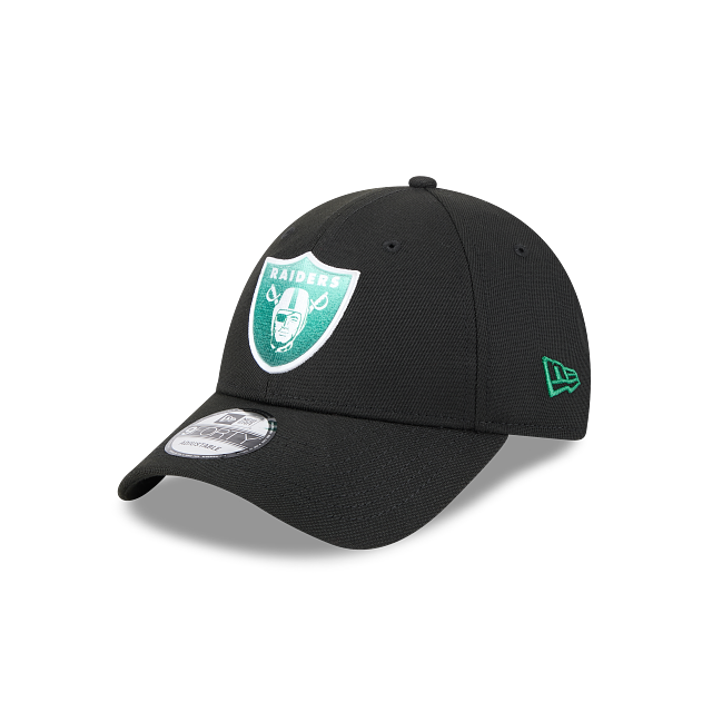 New Era 9Forty Snapback Raiders Emerald Blend on Black