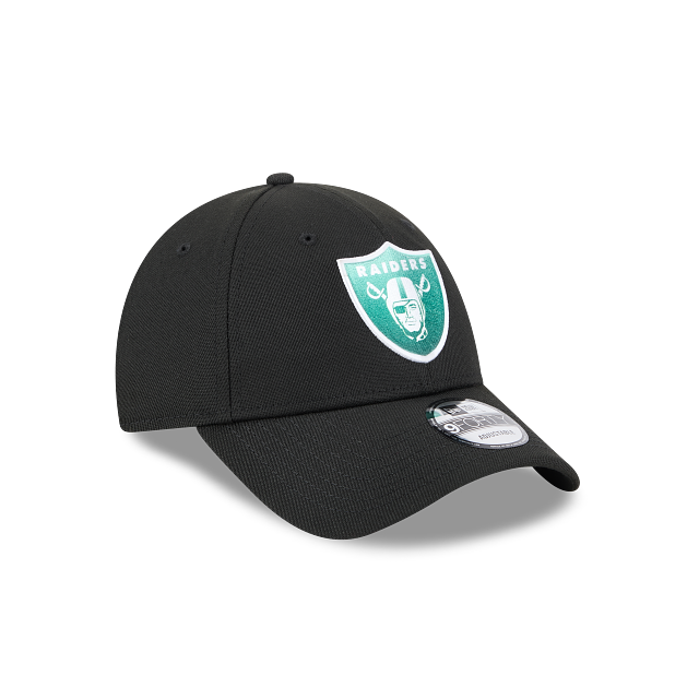 New Era 9Forty Snapback Raiders Emerald Blend on Black