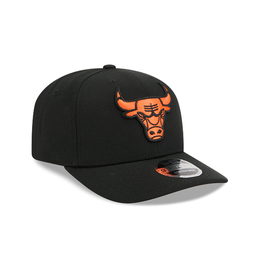 New Era 9Seventy Chicago Bulls Black Orange Cap