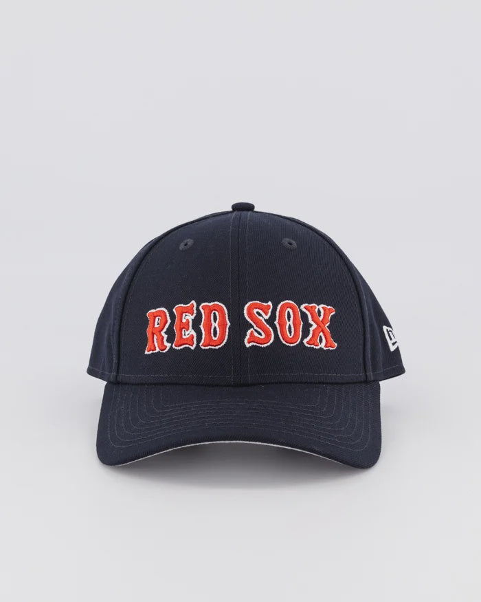 New Era 9Forty Snap Back  Wordmark Boston Red Sox Red on Navy 60428443