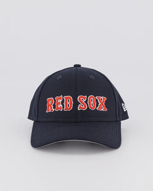 New Era 9Forty Snap Back  Wordmark Boston Red Sox Red on Navy 60428443