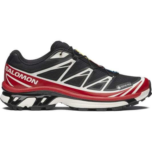 Salomon XT6 GTX Black Flame Scarlet Vanilla Ice