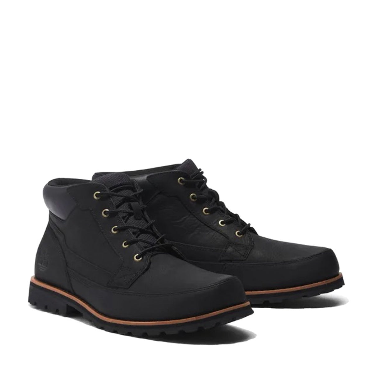 Timberland Mens Attleboro Premium Chukka Black Full Grain