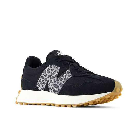 New Balance 327 Black/Leopard WS327LPC