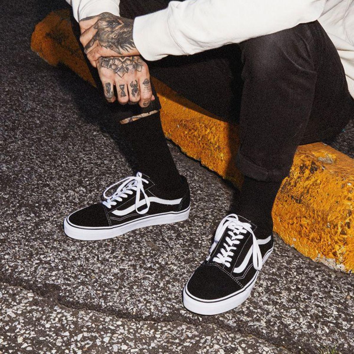 Vans Old Skool Black White
