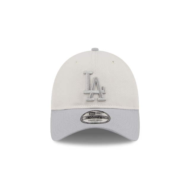 New Era 9Twenty LA Dodgers Stone Grey Logo