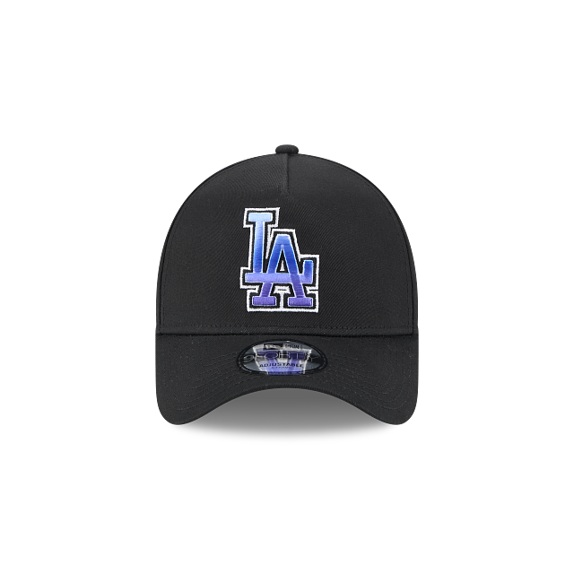 New Era 9Forty AFrame LA Dodgers Cap Black Deep Sea Blend Logo