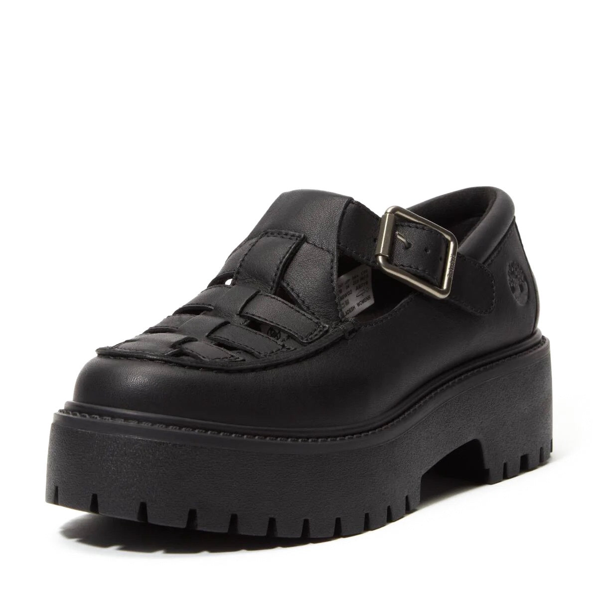 Timberland Stone Street Buckle  Black Full Grain