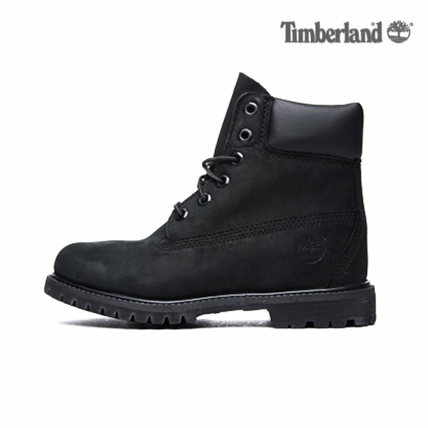 Timberland 6Inch Premium Black Womens 8658A