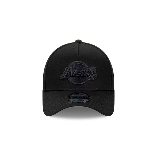 New Era 9Forty A Frame Lakers Black on Black