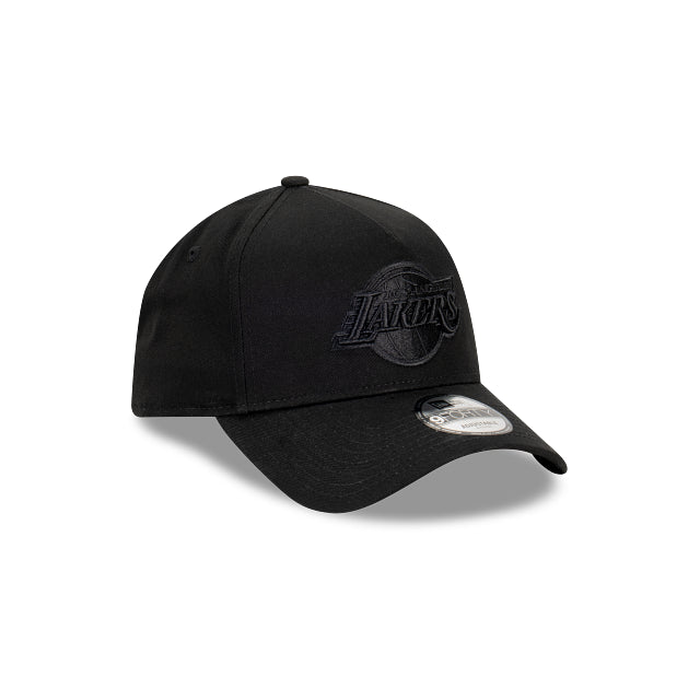 New Era 9Forty A Frame Lakers Black on Black