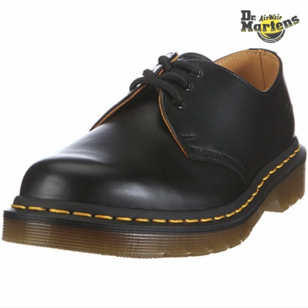 Dr Martens 1461 Smooth Black Leather Shoe