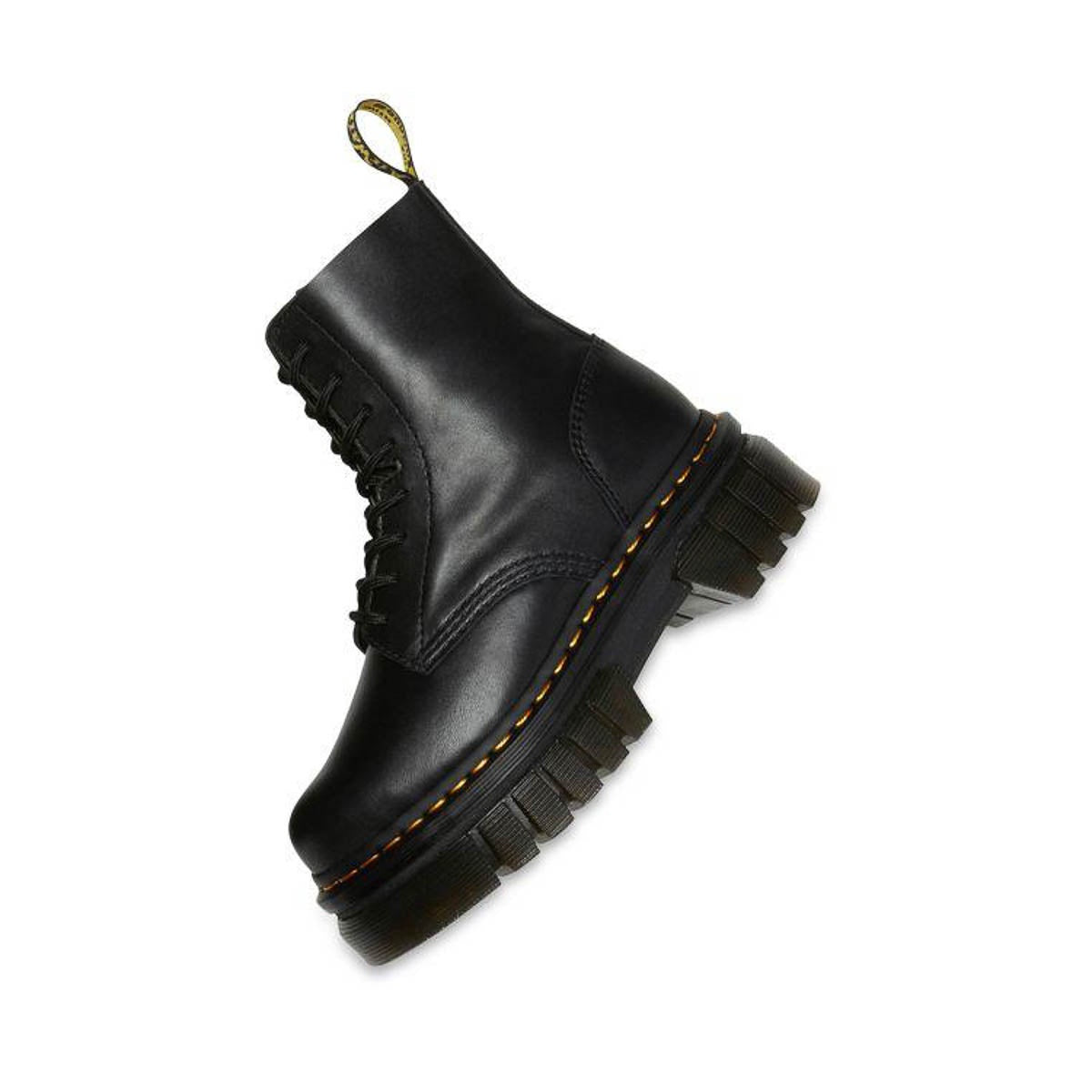 Dr Martens Audrick 8 Eye Boot Black Nappa Lux