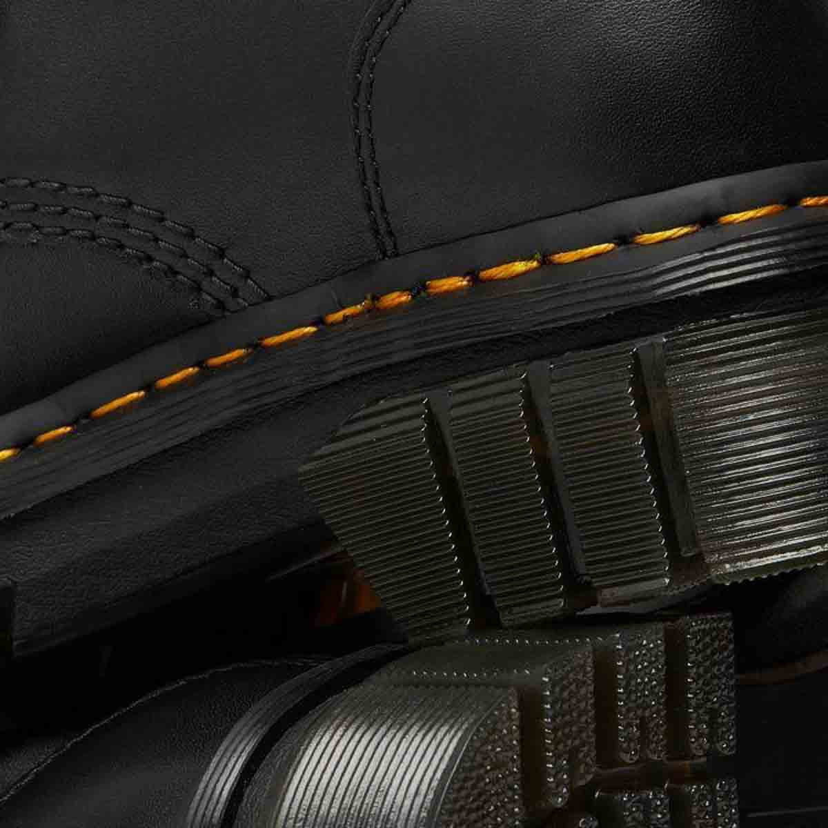 Dr Martens Audrick 8 Eye Boot Black Nappa Lux