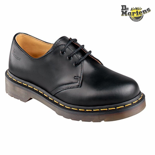 Dr Martens 1461 Smooth Black Leather Shoe