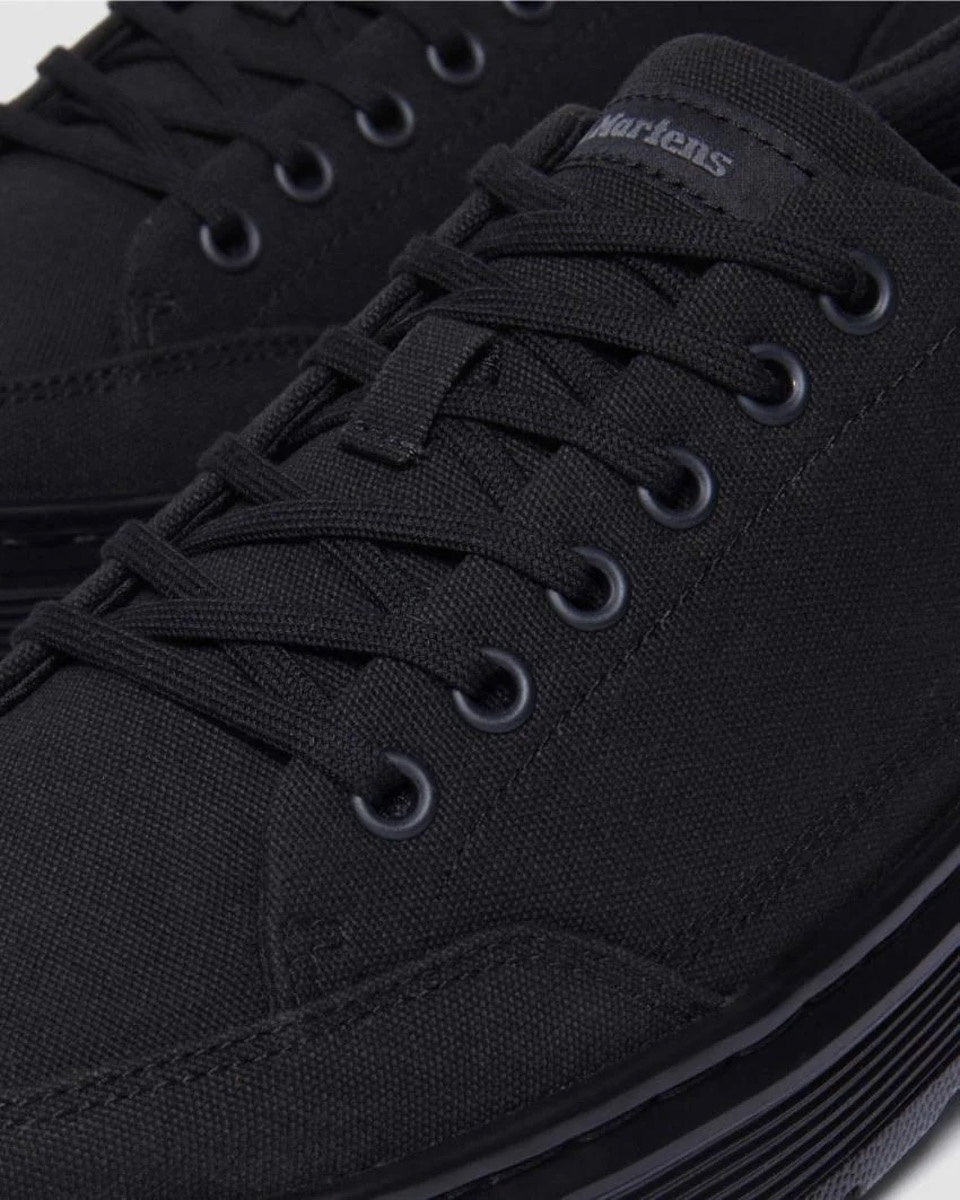 Dr Martens Brookline Canvas 6 Eye Black