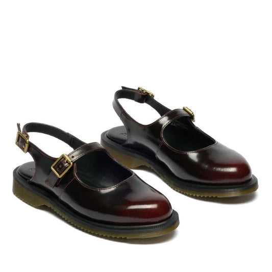 Dr Martens Madaline Mary Jane Cherry Red