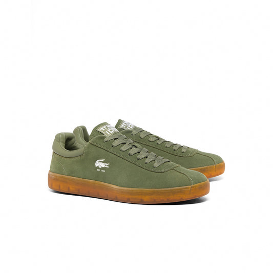 Lacoste Baseshot Khaki Suede Gum - Last Pair UK8