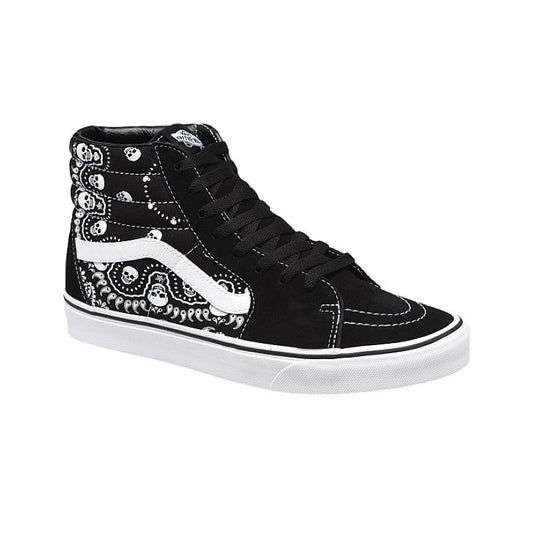 Vans Sk8 Hi Bandana Black True White VNA32QGD9S