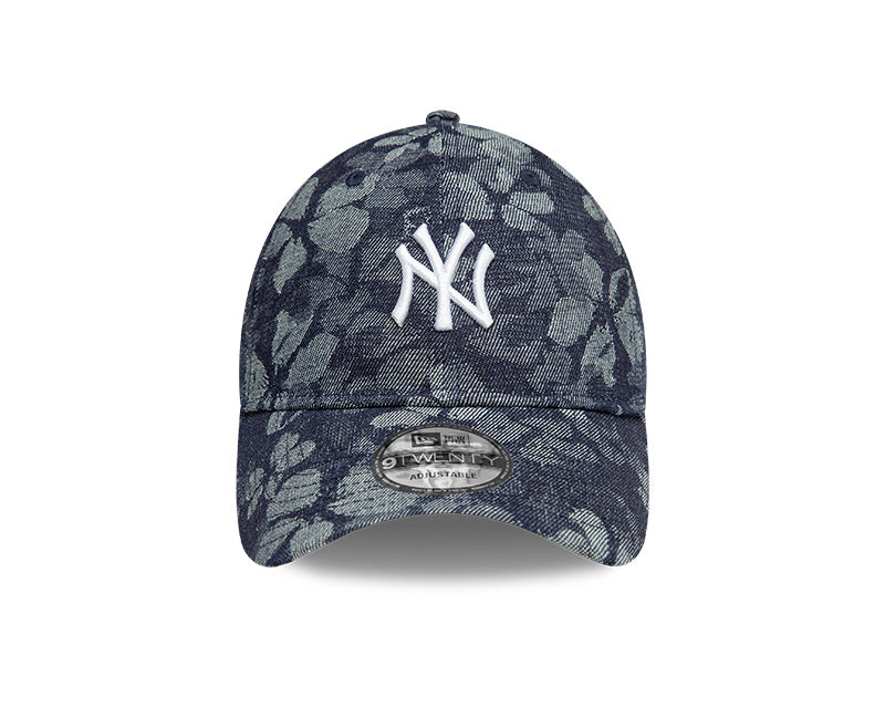 New Era Womans 9Twenty NY Yankees Floral Denim Cap 60595384