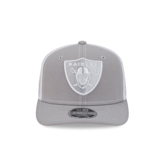 New Era 970 Light Grey Trucker Raiders Cap