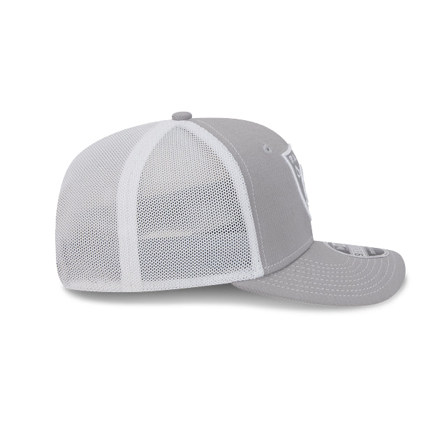 New Era 970 Light Grey Trucker Raiders Cap