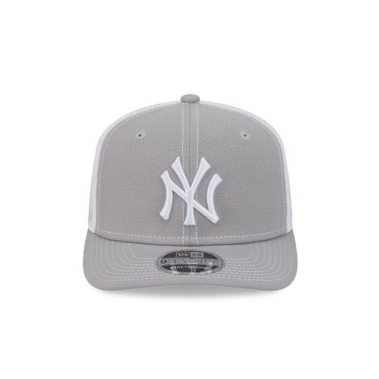 New Era 970 Light Grey Trucker New York Yankees Cap