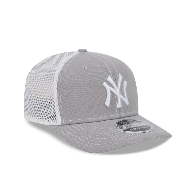 New Era 970 Light Grey Trucker New York Yankees Cap