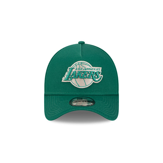 New Era 9Forty A Frame Lakers Deep Emerald