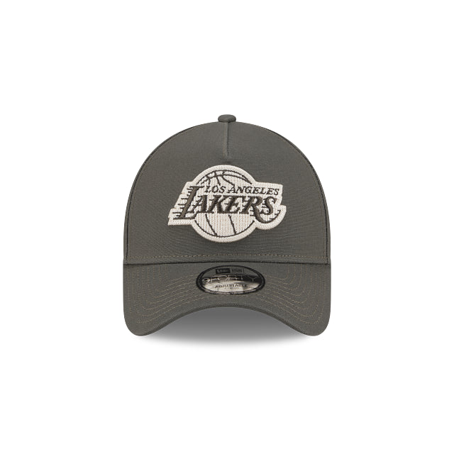New Era 9Forty AFrame MSS Canvas Chain Stitch Lakers MOS