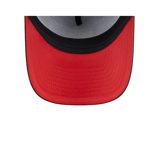 New Era 9Forty AFrame MAtallic Raiders Black Scarlet