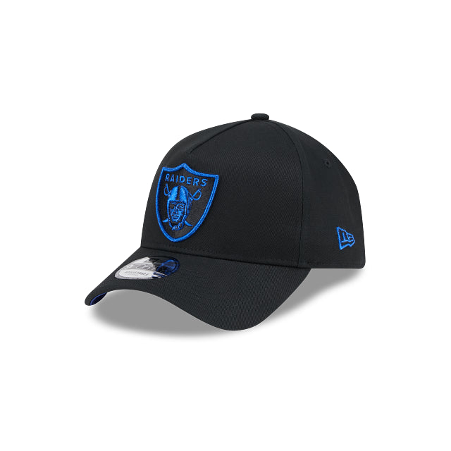 New Era 9Forty AFrame Matallic Raiders BLKLRY