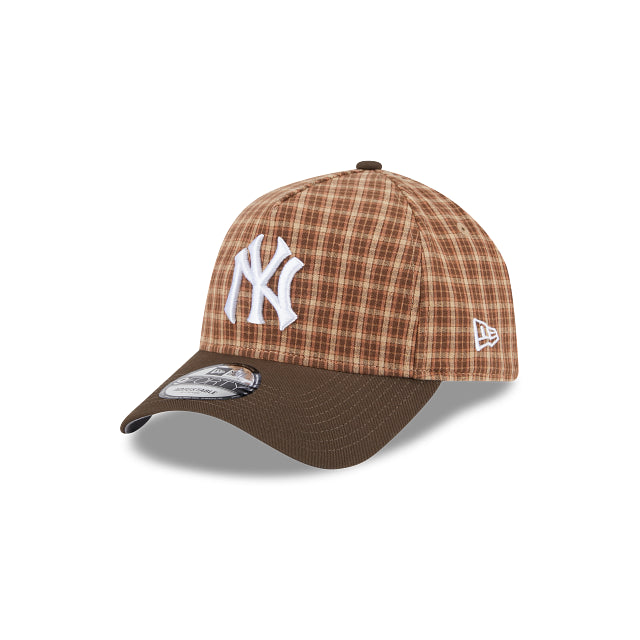 New Era 9Forty AFrame Plaid New York WLT