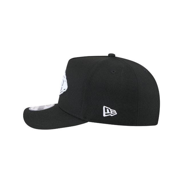 New Era 9Fifty AFrame Kansas City Chiefs Cap Black White Logo