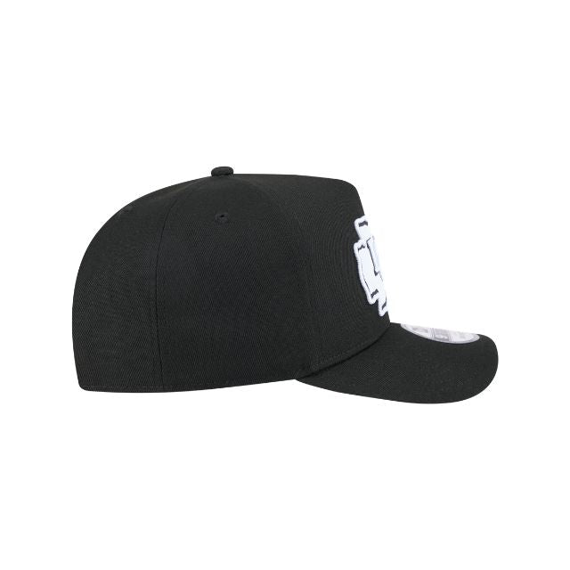 New Era 9Fifty AFrame Kansas City Chiefs Cap Black White Logo