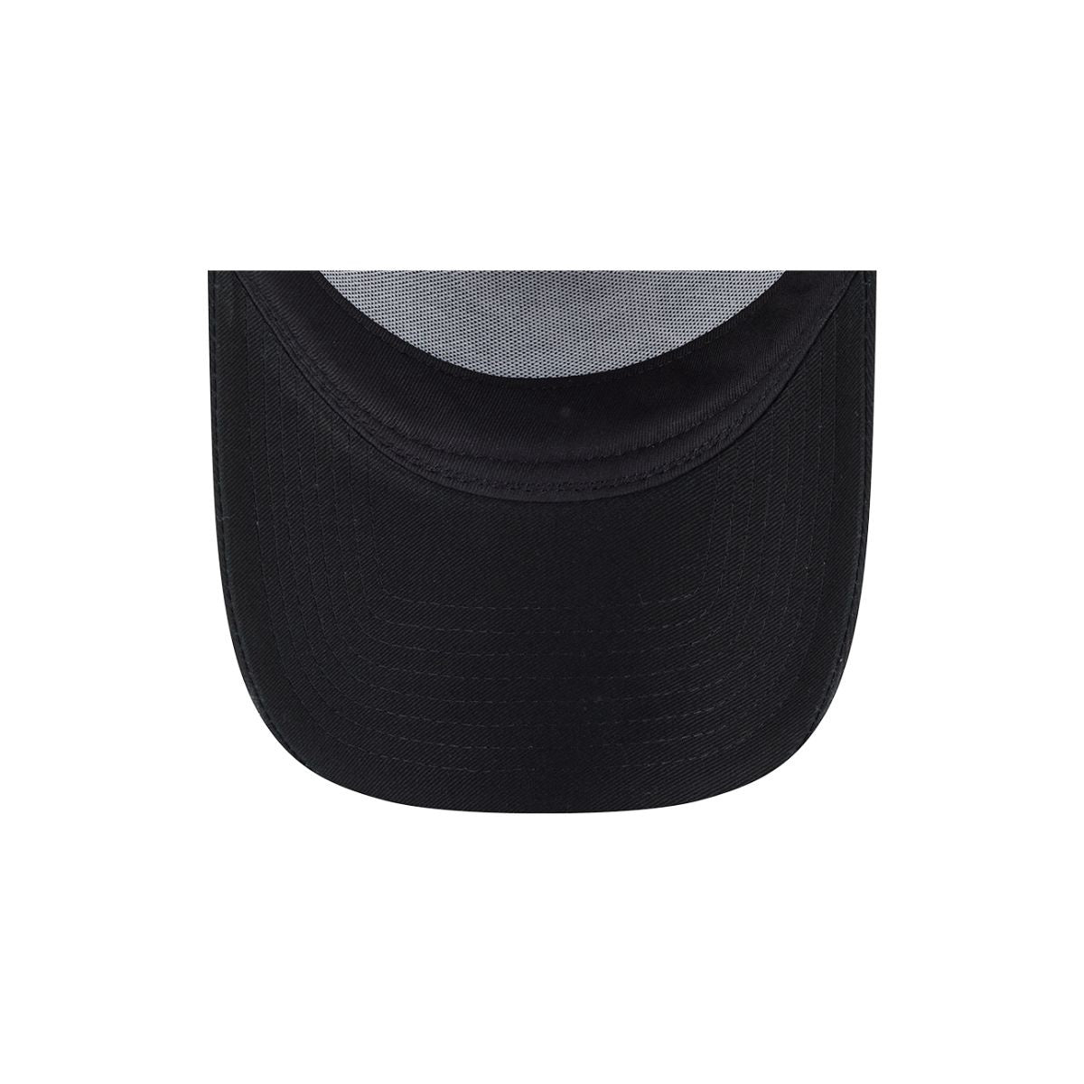 New Era 9Forty A Frame All Blacks Black Metal Silver