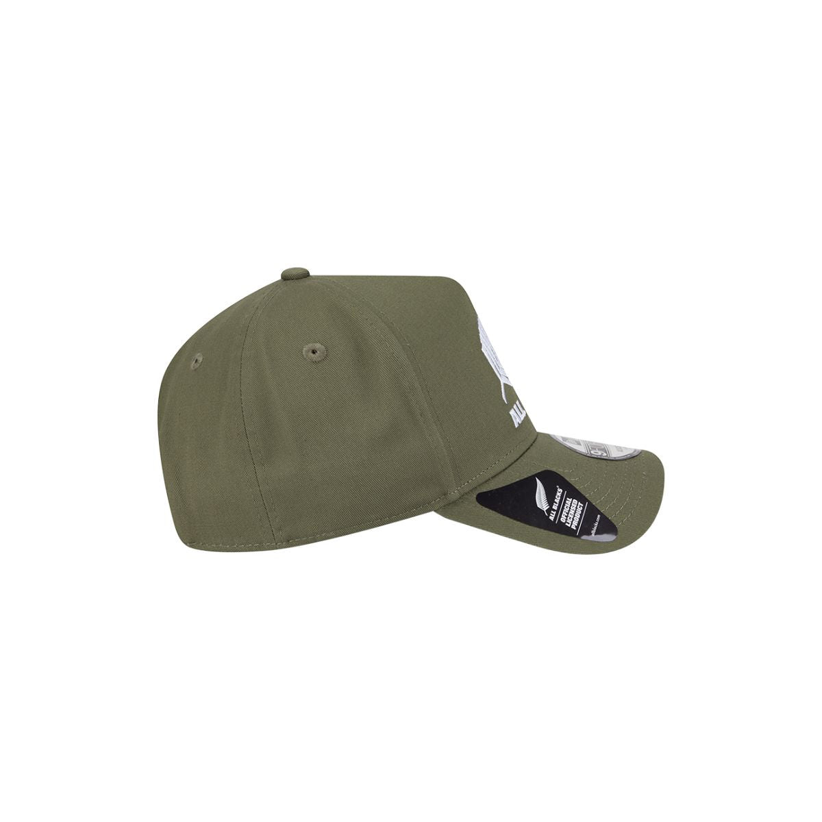 New Era 9Forty A Frame All Blacks Olive White Black UV