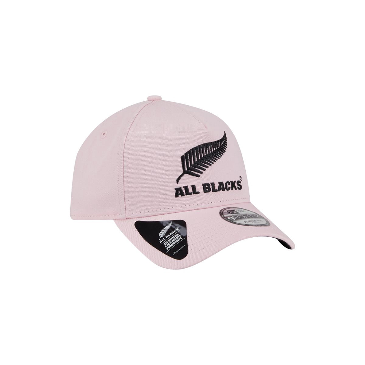 New Era 9Forty A Frame All Blacks Pink Black Black