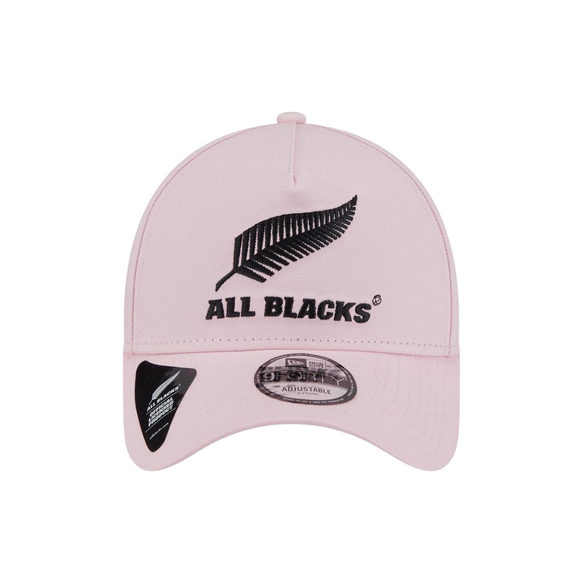 New Era 9Forty A Frame All Blacks Pink Black Black