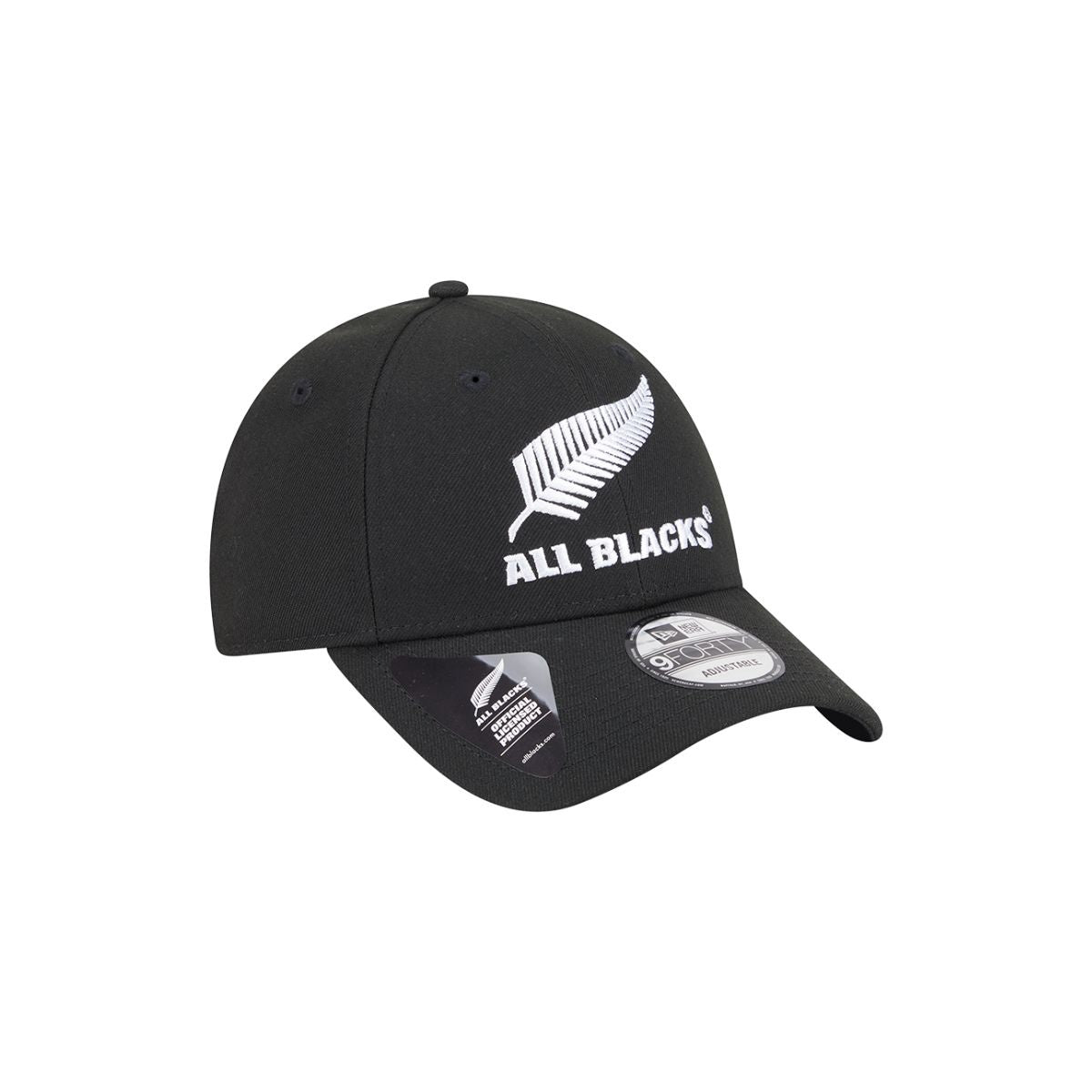 New Era 9Forty Snap Back All Blacks Black White