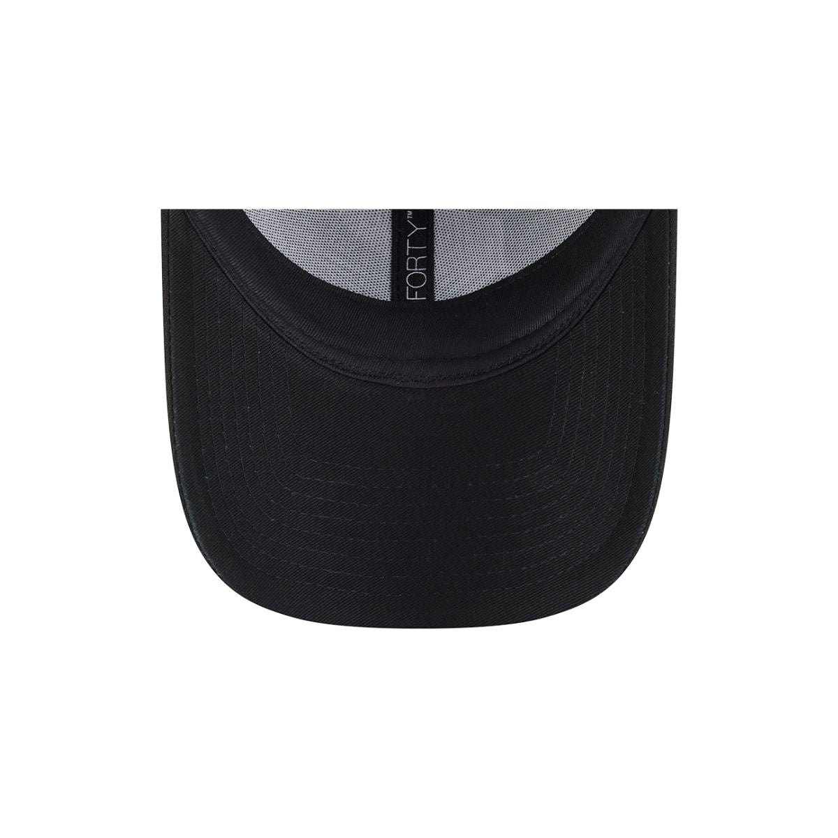 New Era 9Forty Snap Back All Blacks Black White