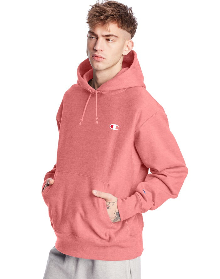 Champion Reverse Weave Hoodie Siesta Pink A1704H