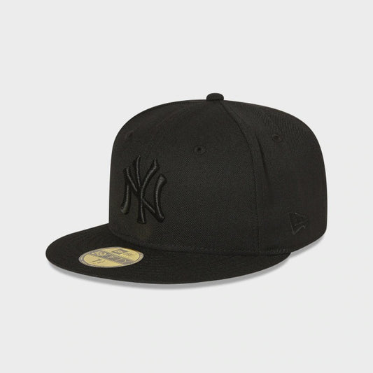 New Era New York Yankees 59Fifty Flat Peak Snapback Black 70000984