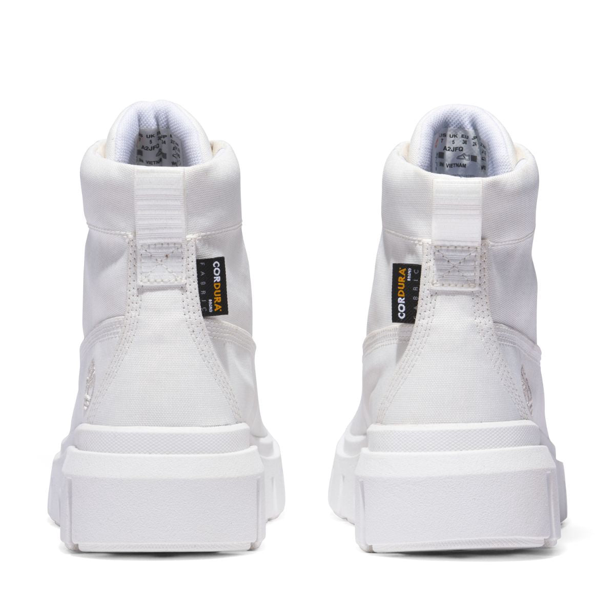 Timberland Womens Greyfield Boot White Canvas Last Pair US10